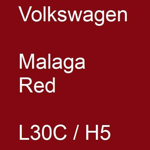 Volkswagen, Malaga Red, L30C / H5.